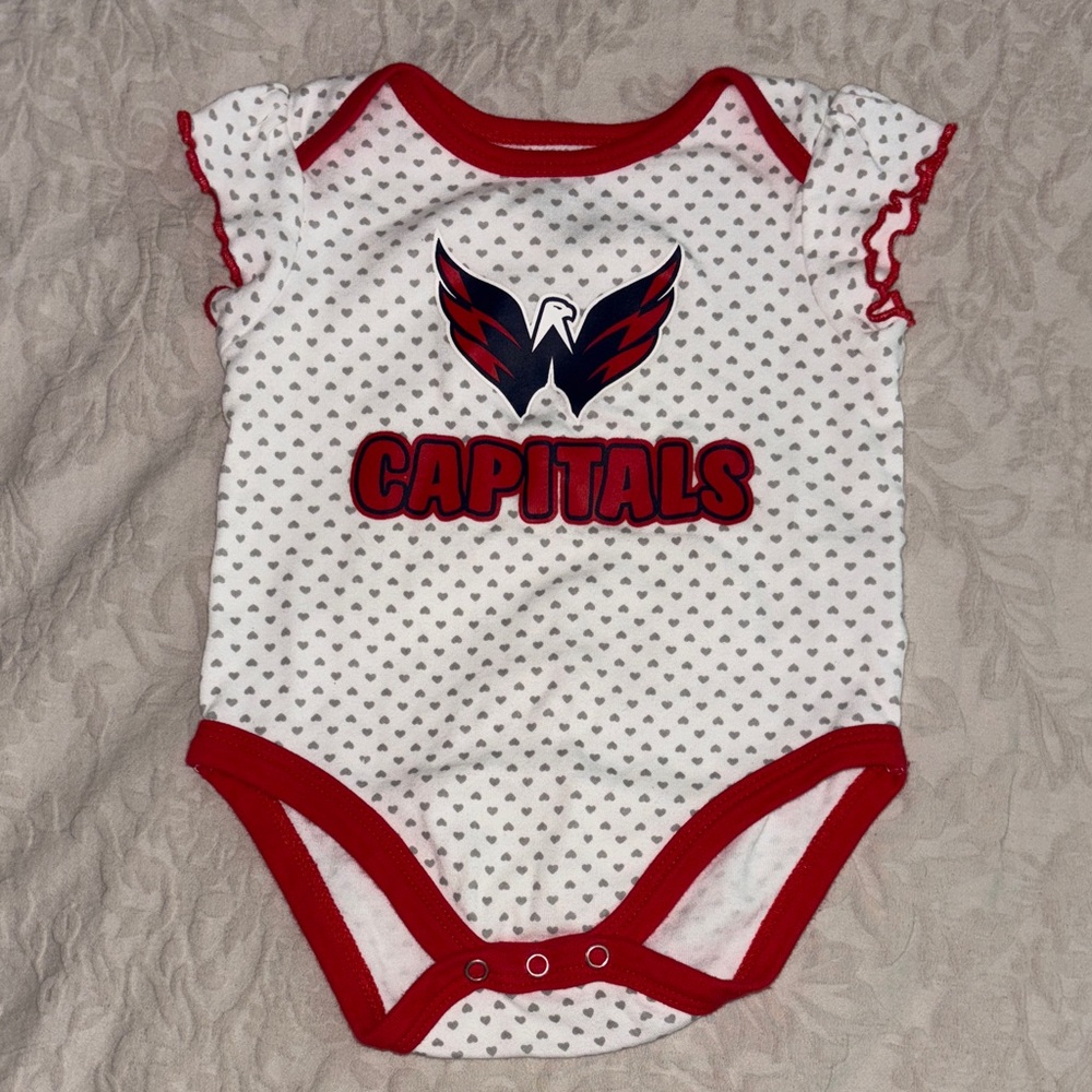 NHL Washington Capitals Infant Girl‎ Onesie